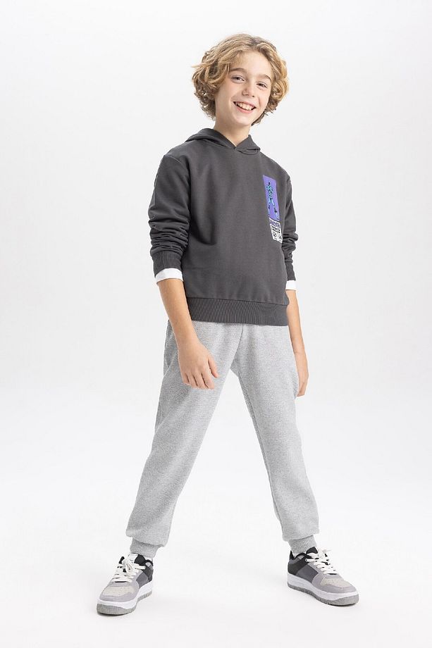Erkek Çocuk Basic Düz Jogger Eşofman Altı B5753a824sp - 3