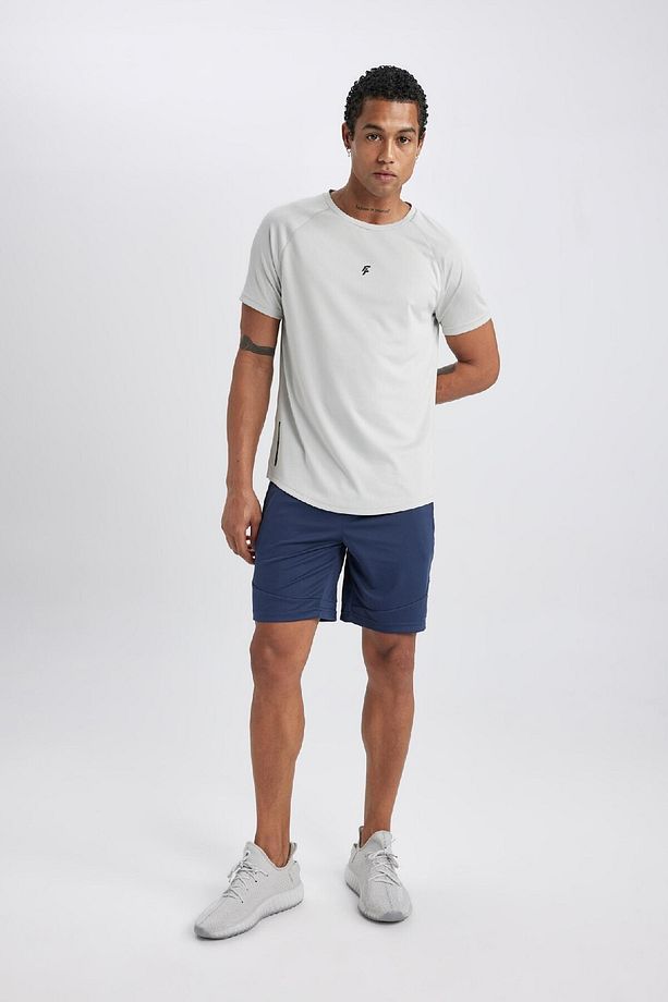 Fit Slim Fit Dar Kesim Sporcu Kısa Paça Şort B4737ax24sp - 4