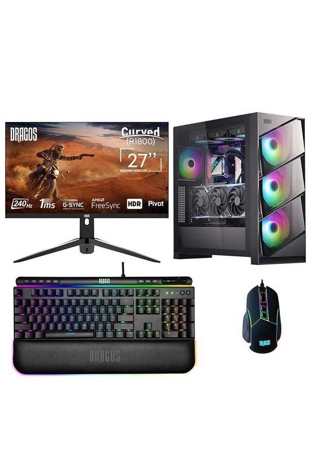 Drx6422 I9 14900kf 16gb Ddr5 Ram 2tb Nvme 4.0 Ssd 12gb Rtx4070ti Ekran Kartı 27 Inç 240hz Cur - 1
