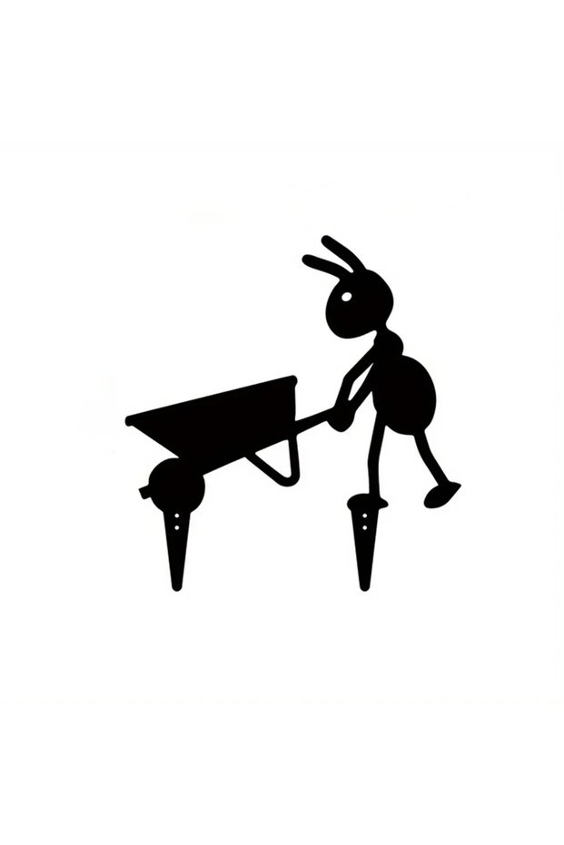 TY-004-02 Iron Crafts Garden Decor Ants Metal Ants Gardening Ornaments Yard Metal Art Backyard Lawn