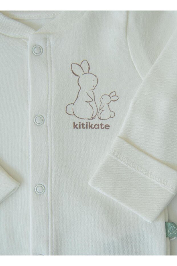 Organic New Basic Pajama Set Ecru - 2