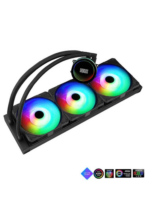 Vortex V-360 Argb Kumandalı 360mm Işlemci Sıvı Soğutma - 1
