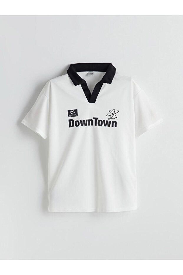 Polo Neck Boy T-Shirt