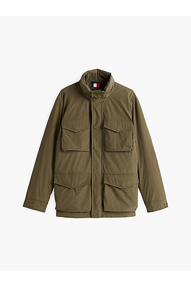 LW PACKABLE FIELD JACKET Erkek Yeşil Ceket MW0MW37632RBN - 2