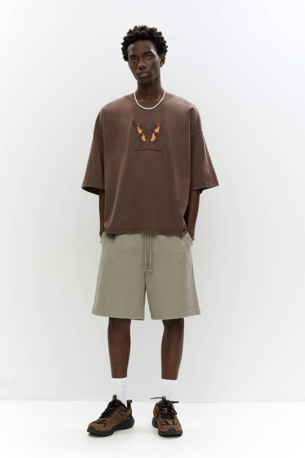 Büzgü ipli basic bermuda - 1