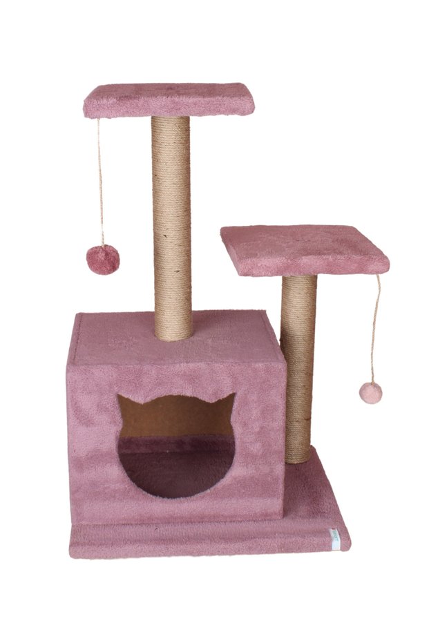 Stepli Slot Cat-Looking Cat House Scratcher Ptlx-0038