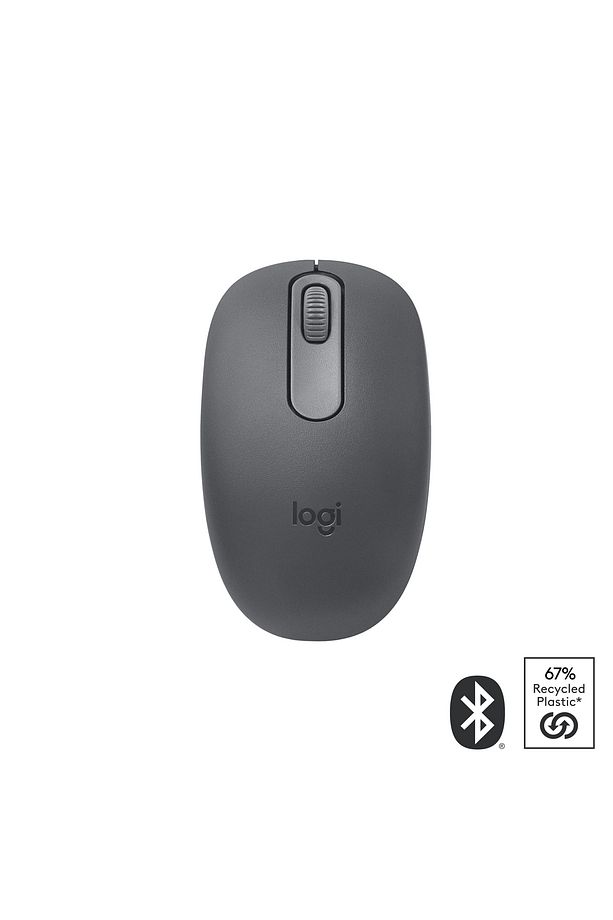 M196 Bluetooth Kablosuz Kompakt PC, Mac, Windows ve MacOs ile Uyumlu Mouse - Siyah - 2