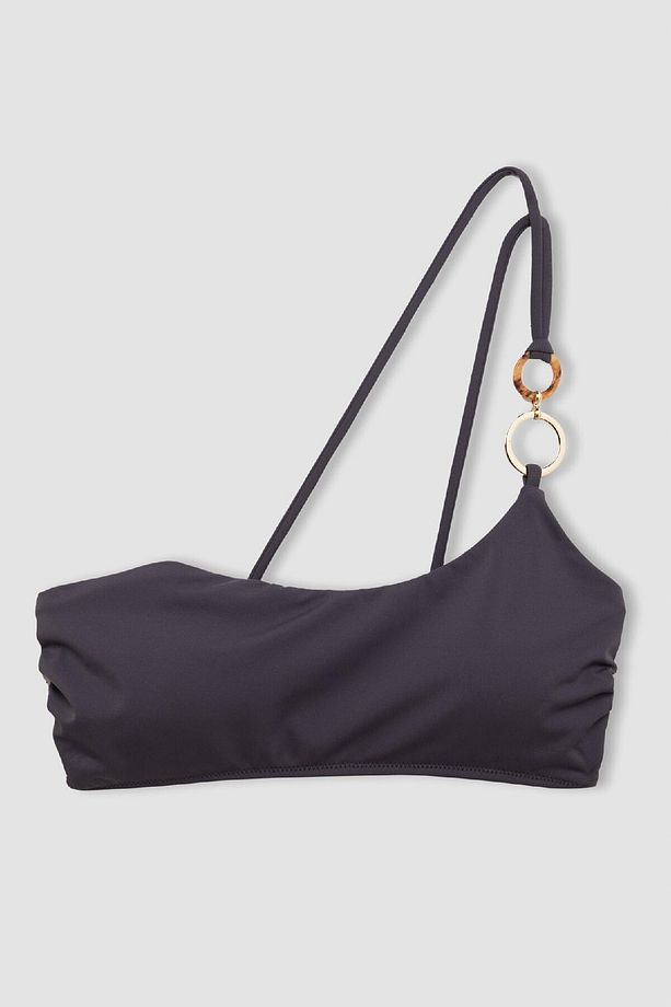 Ayje x DeFacto Tek Omuzlu Bikini Üstü C3246AX24HS - 4
