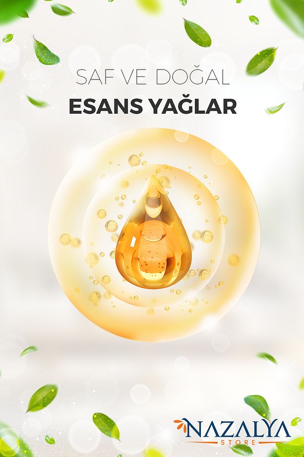 Hava Nemlendiriciler için Uçucu Oda koku Yağı Esansiyeli 5'li Set 10 Ml. - 4