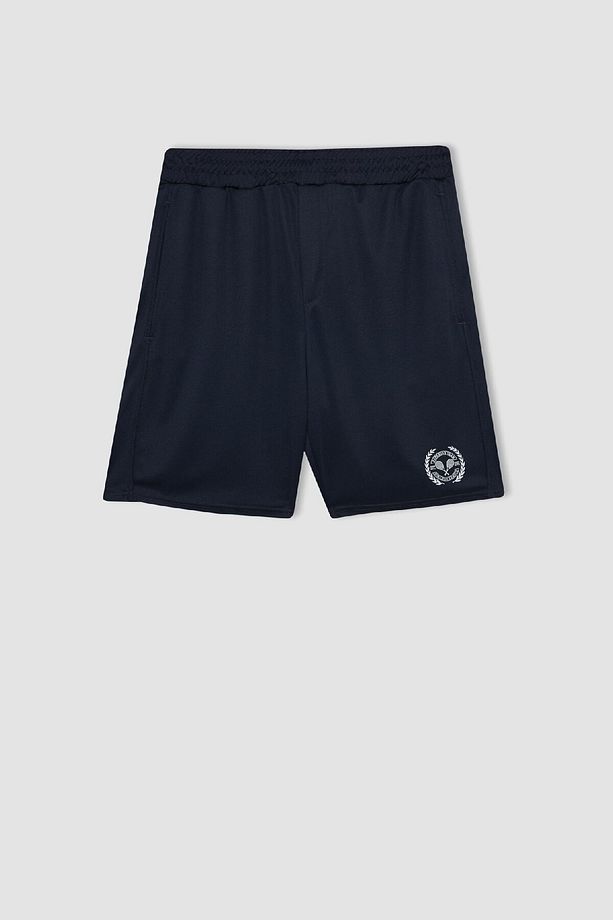 DeFactoFit Standart Fit Sporcu Kısa Paça Ağır Kumaş Şort C0425AX24SM - 6