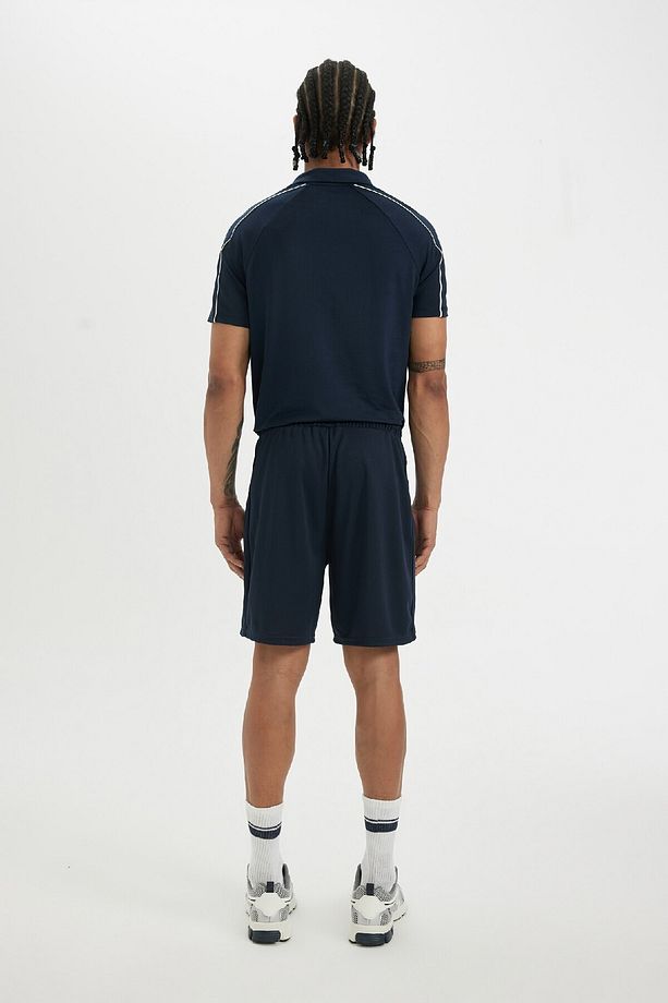 DeFactoFit Standart Fit Sporcu Kısa Paça Ağır Kumaş Şort C0425AX24SM - 5