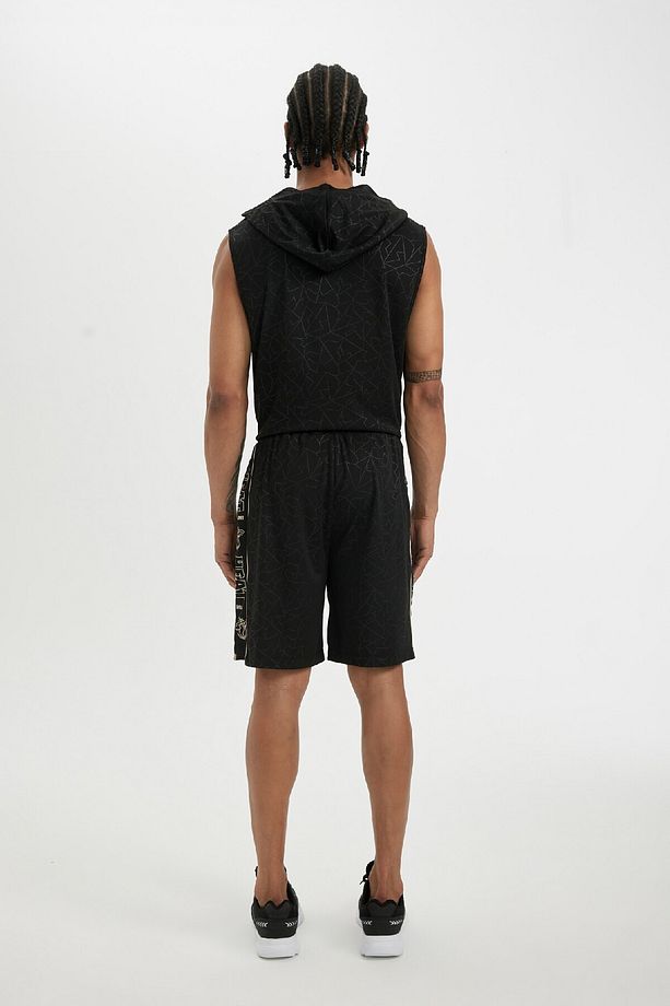 DeFactoFit NBA Miami Heat Standart Fit Kısa Paça Ağır Kumaş Şort B9922AX24SM - 5