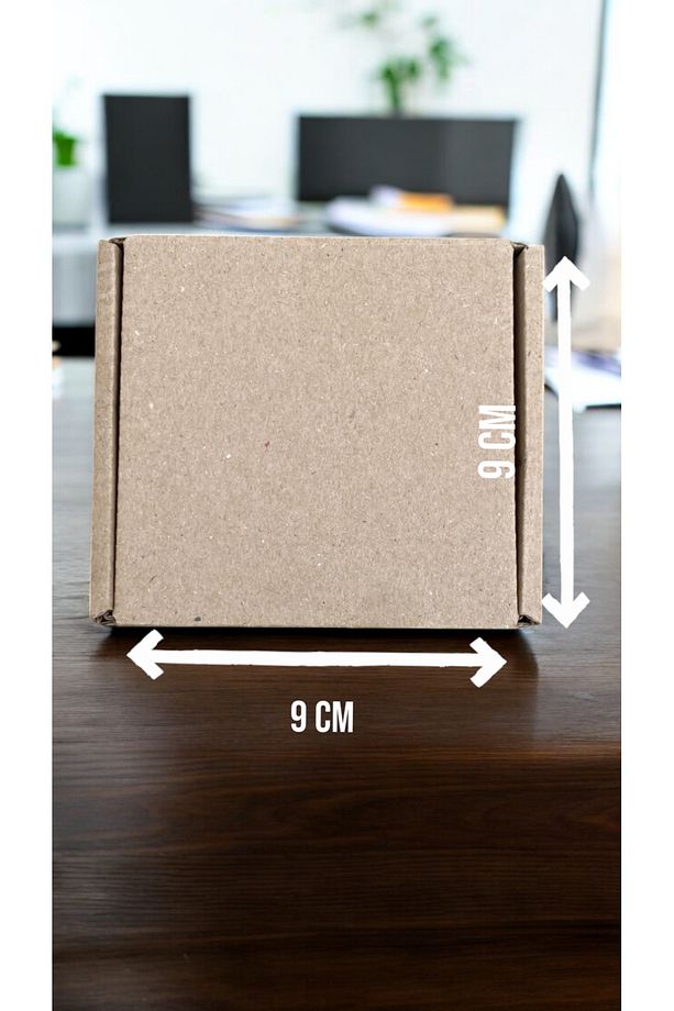9x9x4 Hediye Kutusu, Kilitli E Ticaret Kutusu, Takı Kutusu, Kolye Kutusu, Saat Kutusu 50'li Paket - 5