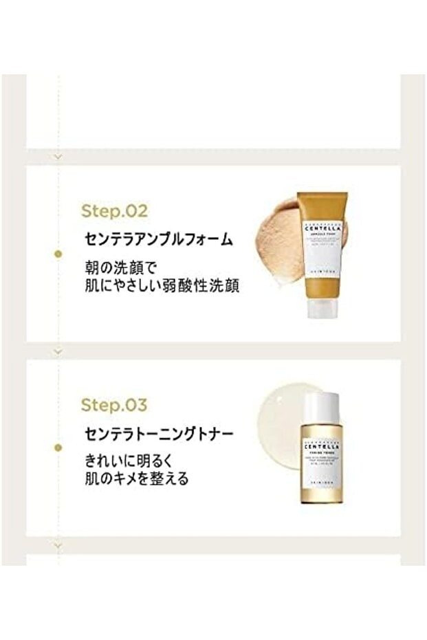 Madagascar Centella Travel Kit, Toner, Ampoule, Soothing Cream, Cleansing Oil, Ampoule Foam - 8