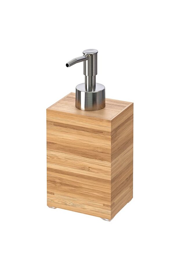 DRAGAN Bamboo Soap Dispenser – 16cm Height, 350ml Capacity