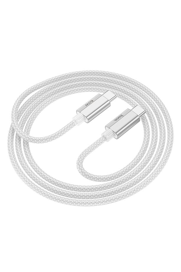 U134 60w 3a Type-c To Type-c Iphone Android Uyumlu Hızlı Şarj Veri Kablosu Beyaz 1.2 Metre - 4
