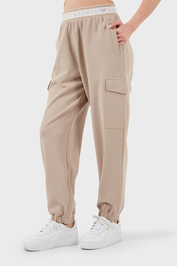 Regular Fit Normal Bel Ribanalı Paça Logolu Jogger Pantolon PANTOLON 7W000282 AF12501 U615 - 4