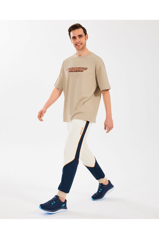 M Diagonal Lw Fleece Jogger Sweatpant Erkek Off White Eşofman Altı S2510037-102 - 1