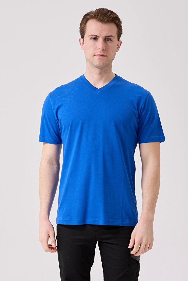 Galanthus V-Neck T-Shirt - Breathable, Comfortable and Stylish Design