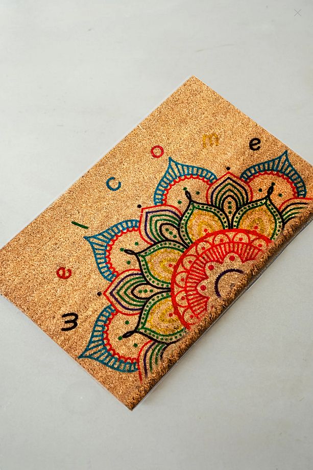 Coco Syringa Doğal Koko Paspas 40x60 Cm Kıl Kapı Önü Paspası - 1