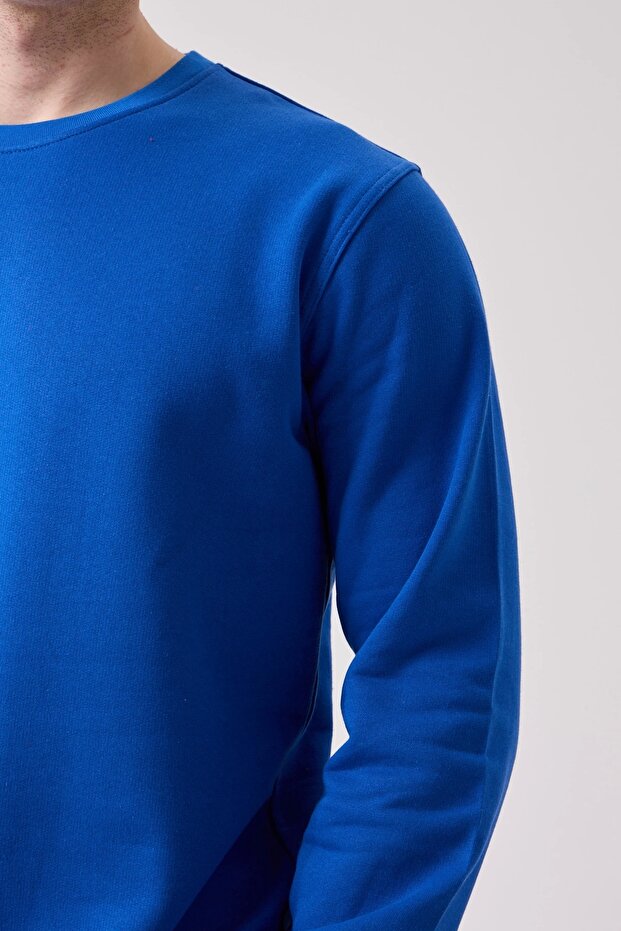 Galanthus Basic Sweatshirt - Long Sleeve, Cotton, Relaxed Fit, for Daily and Business Use - 6