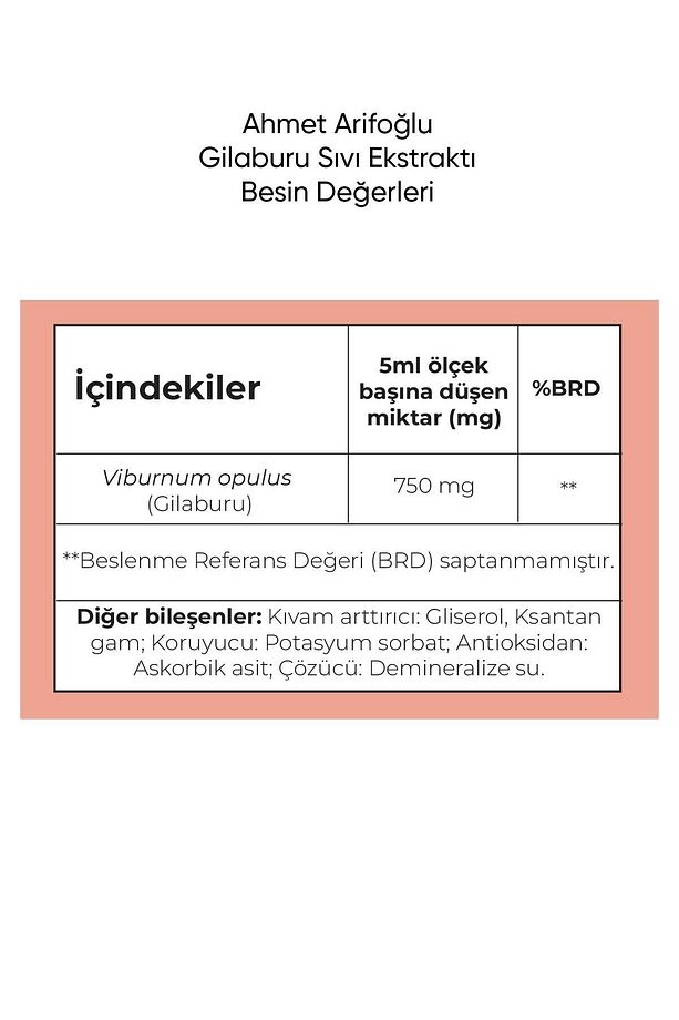 Gilaburu Sıvı Ekstraktı 225 ml - 4