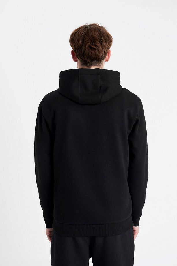 Regular Fit Kapüşonlu Baskılı Sweatshirt C6131ax24au - 6
