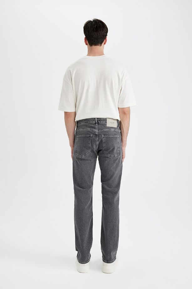 Sergio Regular Fit Normal Kalıp Normal Bel Boru Paça Jean Pantolon D0589AX24SP - 6