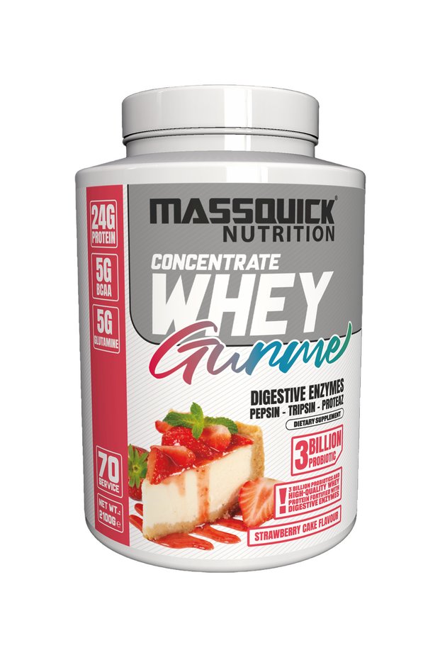 Whey Protein Strawberry Pie Flavored - 2100g - 70 Servings