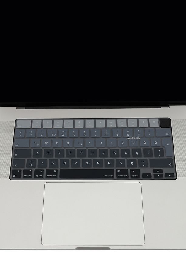 Macbook Kılıf Klavye Koruyucu Air Pro M1-m2-m3-m4 (TÜRKÇE Q) A2681 A2941 A2442 A2485 A3113 Ombre - 5