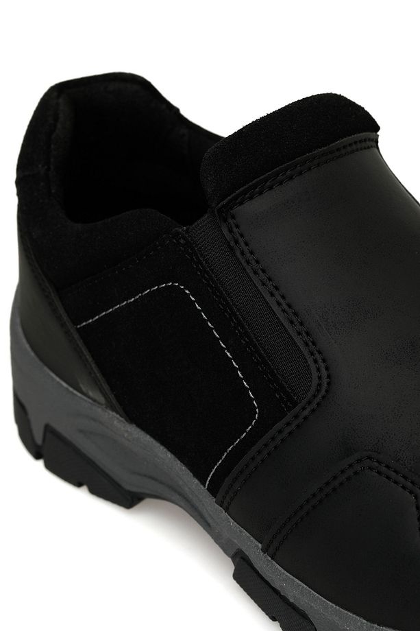 LUTER 4PR Siyah Erkek Slip On - 7