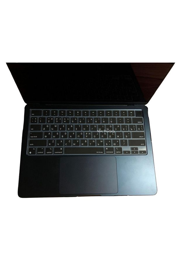 Rusça Klavye Koruyucu Macbook Air Pro Kılıf M1 M2 M3 M4 Çip (US-ABD) A2681 A2941 A2442 A2485 Uyumlu - 7