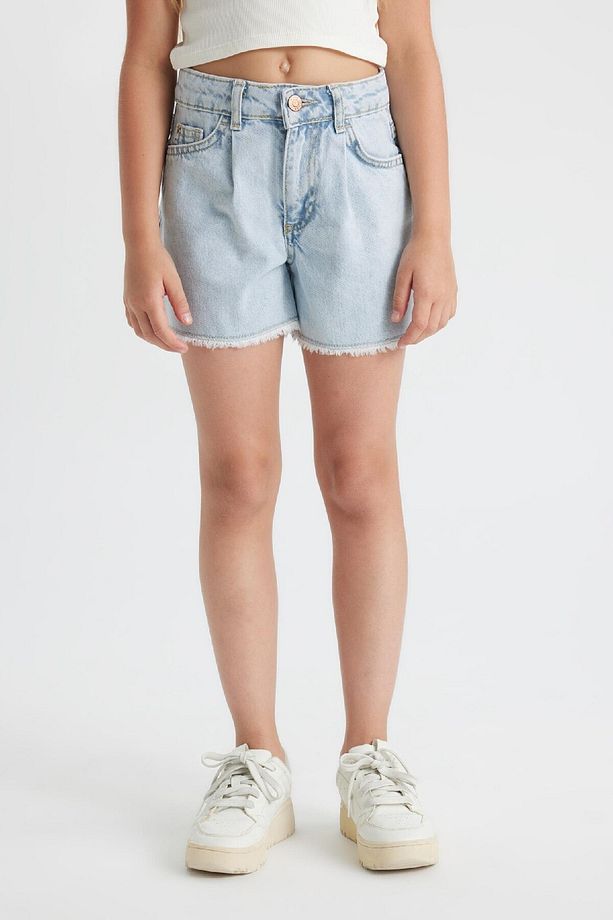 Kız Çocuk Jean Şort C9519A824SM - 7