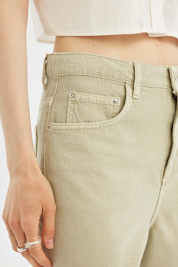 Coool Regular Fit Normal Bel Kısa Paça Gabardin Şort D0964AX24SM - 5
