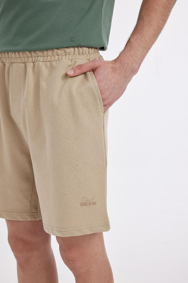 Slim Fit Dar Kesim Dar Paça Şort A3893ax24hs - 4