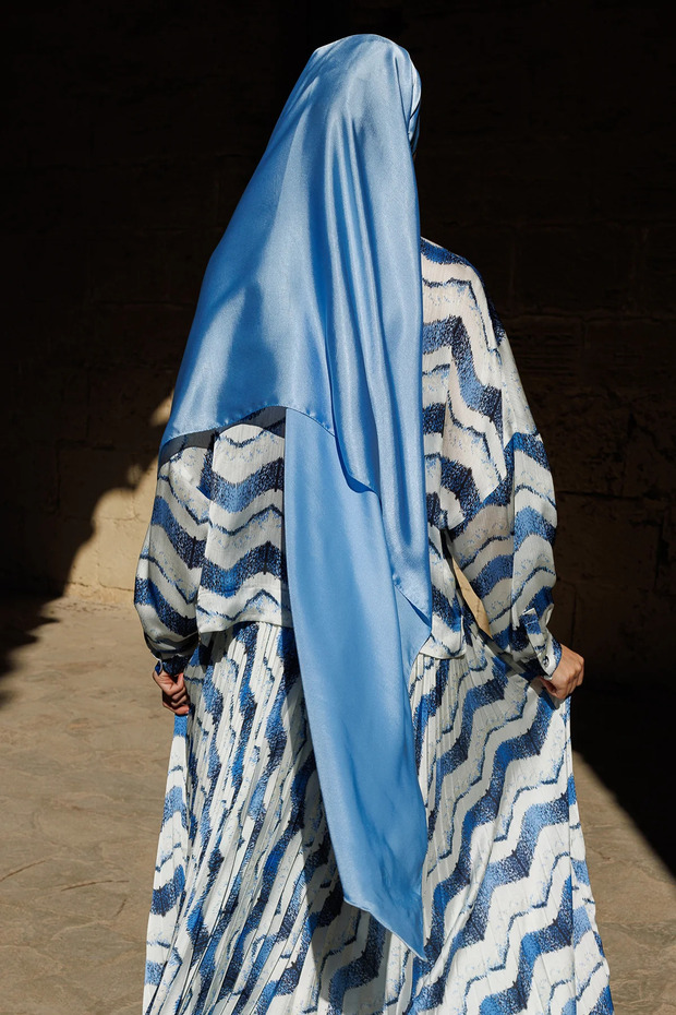 Mavi Diamond Aura Şal - 5