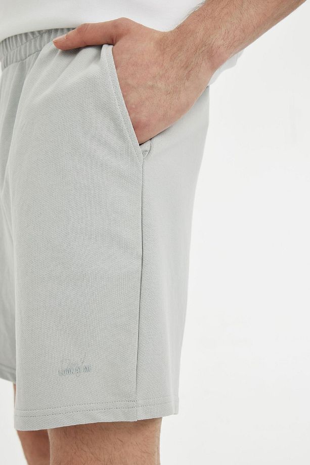 Slim Fit Dar Kesim Dar Paça Şort A3893ax24hs - 7