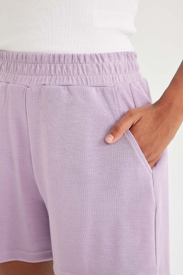 DeFactoFit Standart Fit Sporcu Kısa Paça Modal Şort D1278AX24HS - 6
