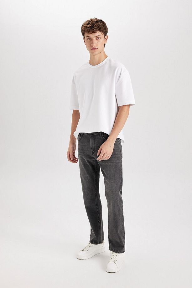Sergio Regular Fit Normal Kalıp Normal Bel Boru Paça Jean Pantolon D0028ax24au - 4