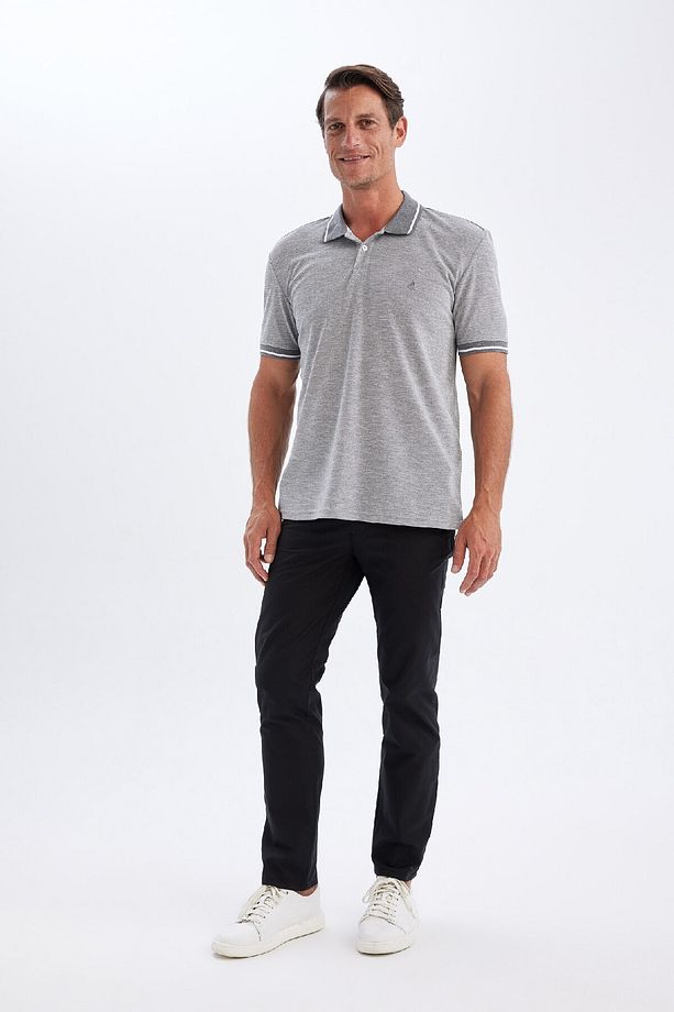 Regular Fit Normal Kesim Yazlık Düz Paça Chino Kanvas Pantolon D1526ax24sm - 2