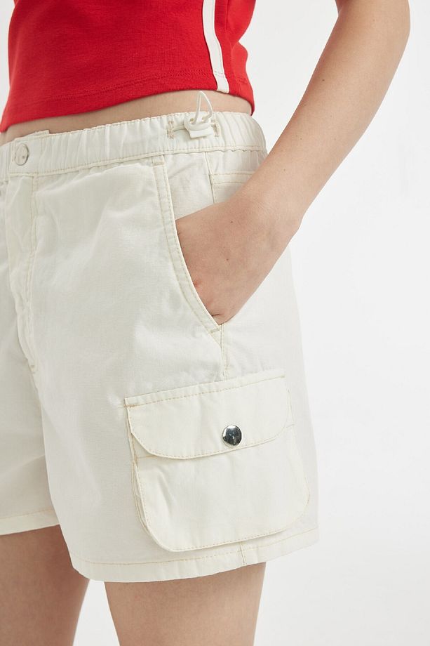 Coool Regular Fit Normal Bel Kısa Paça Gabardin Şort A3688AX24HS - 6