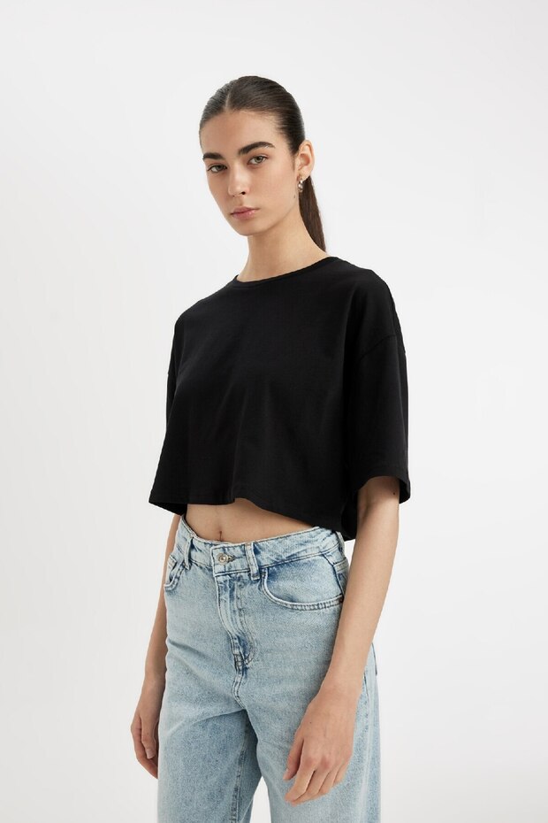 Coool Oversize Fit 2'li Basic Kısa Kollu Tişört D2407axns - 3