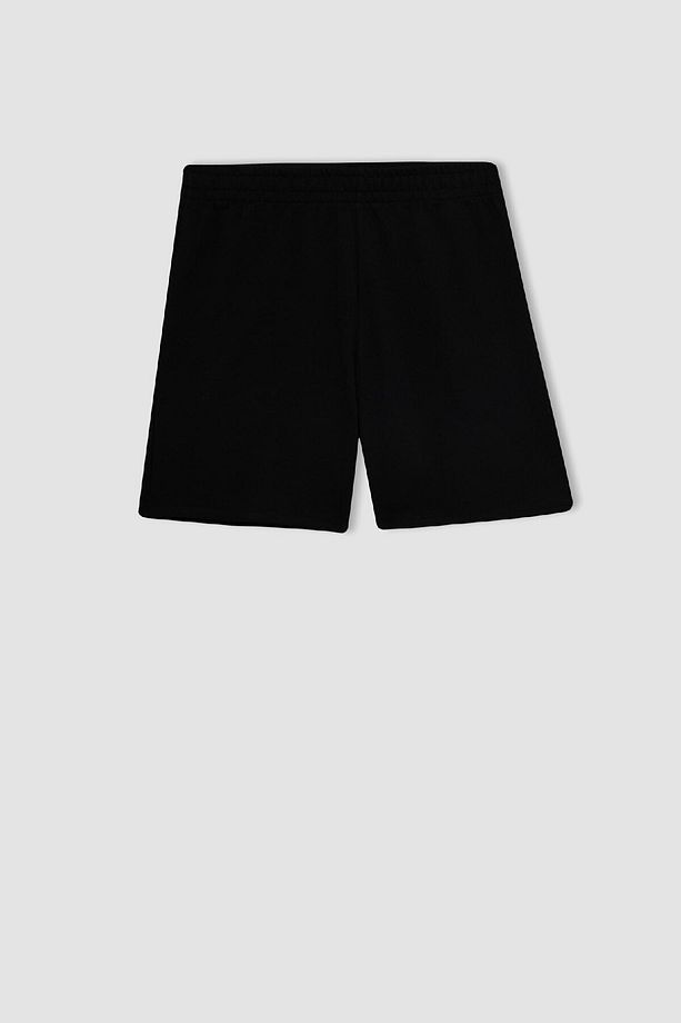 Regular Fit Normal Bel Basic Düz Bermuda Şort U4570az24hs - 6