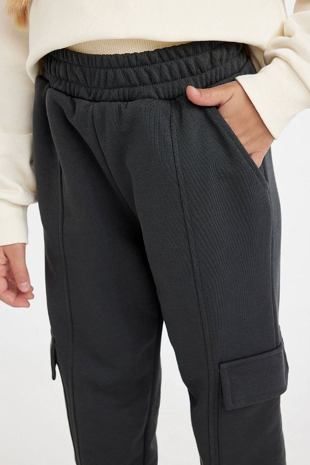 Kız Çocuk Kargo Jogger Pantolon D3202A824WN - 5