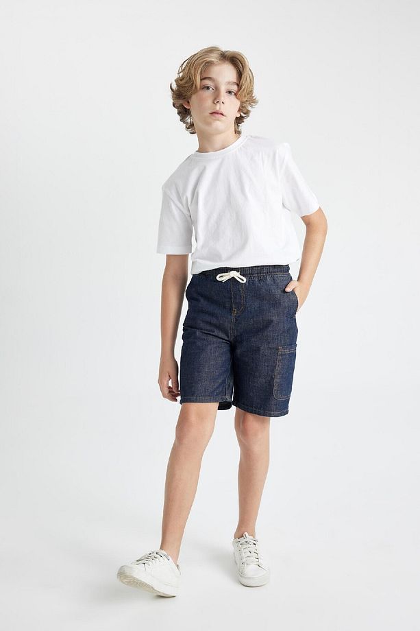 Erkek Çocuk Jean Şort D2687A824SM - 6