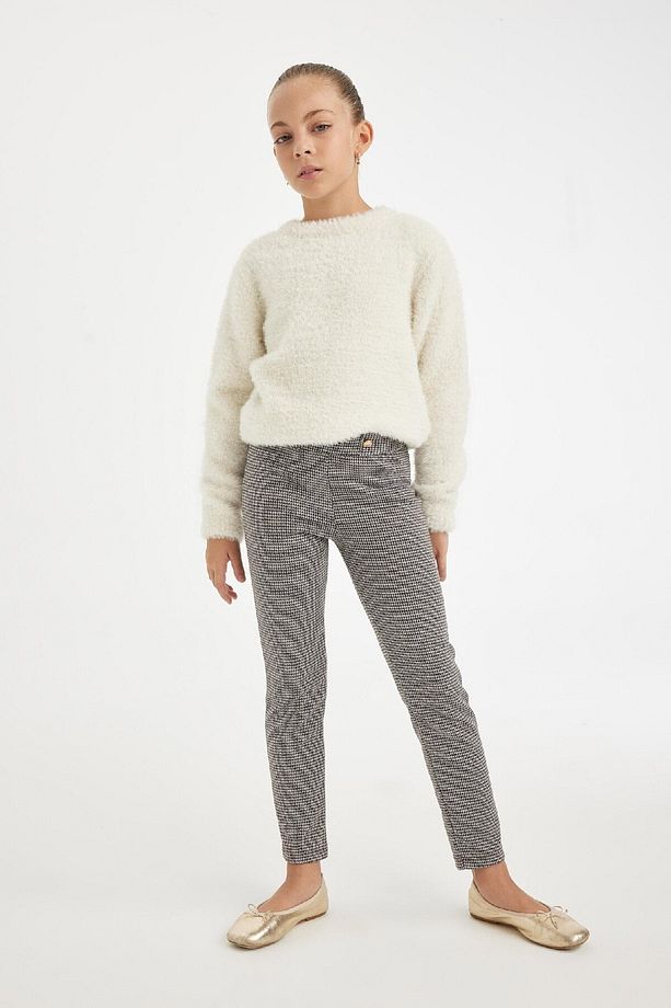 Kız Çocuk Basic Düz Standart Boy Tayt D3236a824wn - 5