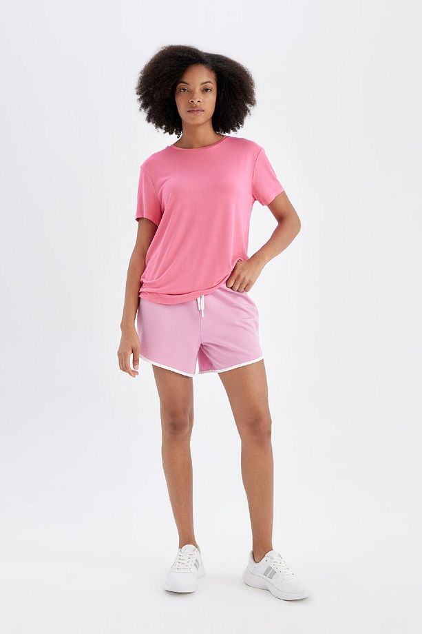Fit Standart Fit Sporcu Kısa Paça Şort B0108ax24hs - 2