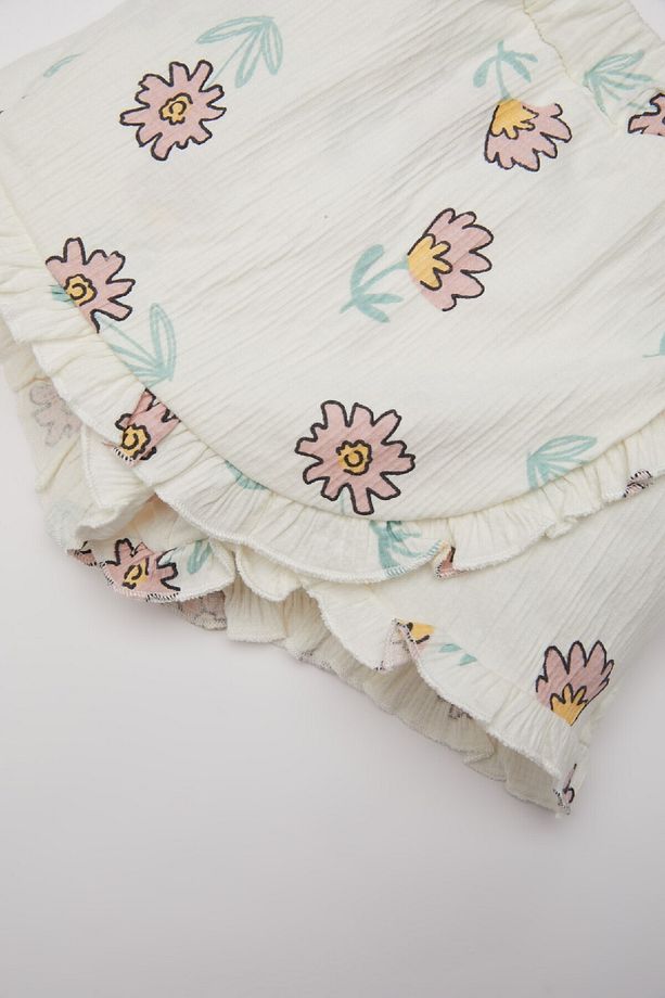 Kız Bebek Çiçekli Şort Etek D3571A524SM - 3