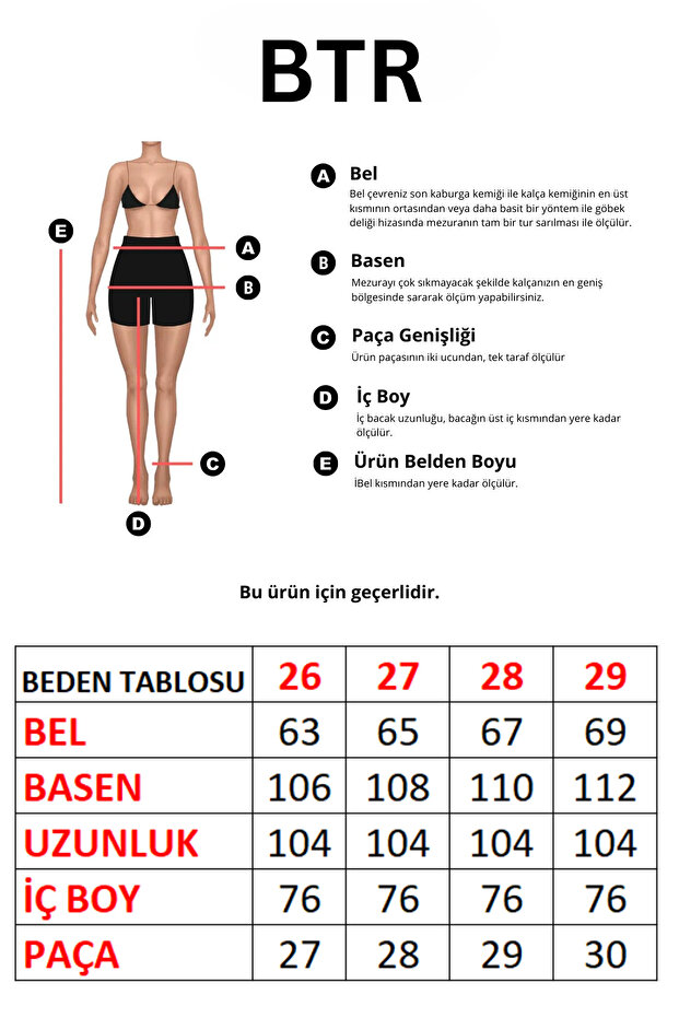 Kadın Günlük Pantolon - 3