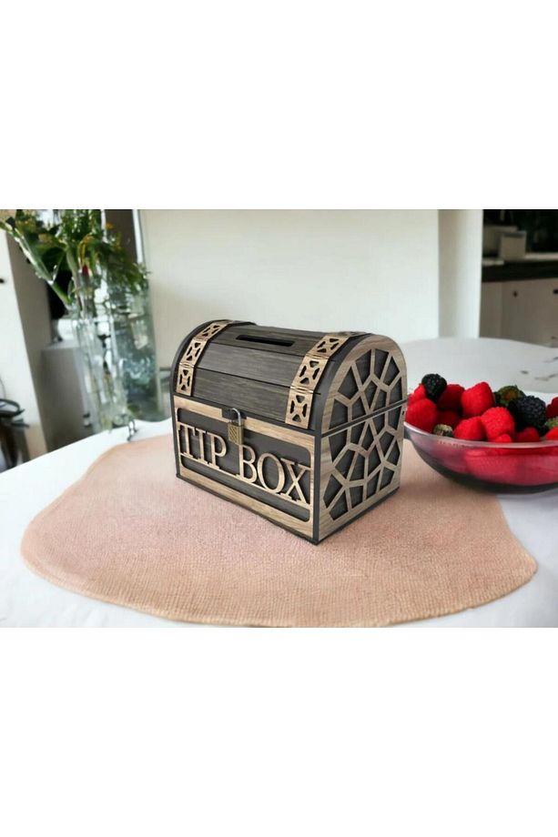 Klitli Tip Box Bahşiş Kutusu Ve Kumbara Sandık Tipi Tipbox - 2